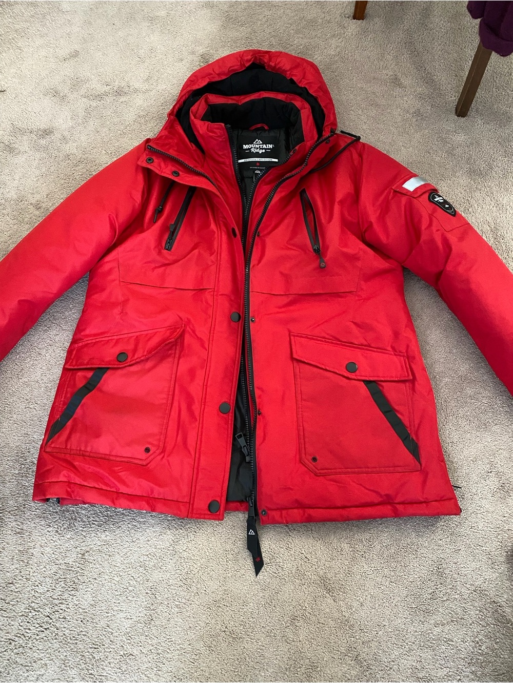 Red Parka Jacket